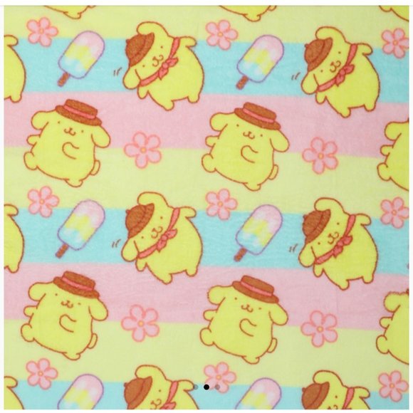 NEW! Pompompurin Silk Touch Blanket 40in x 50in! - Picture 1 of 3